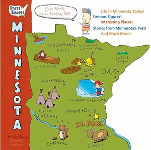 State Shapes: Minnesota by Erik Bruun