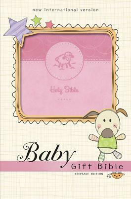 Baby Gift Bible, Holy Bible, Leathersoft, Pink, Red Letter, Comfort Print: Keepsake Edition (NIV) by Anonymous
