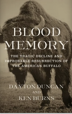 Blood Memory: The Tragic Decline and Improbable Resurrection of the American Buffalo by Ken Burns, Dayton Duncan