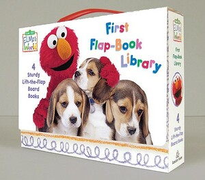 Elmo's World: First Flap-Book Library (Sesame Street): Balls!; Puppies!; Babies!; Food! by Random House