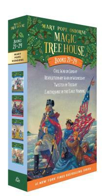 Magic Tree House Books 21-24 Boxed Set: American History Quartet by Mary Pope Osborne