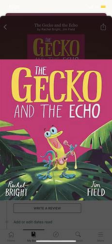 The Gecko and the Echo by Rachel Bright