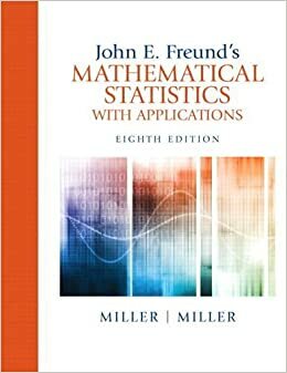 John E. Freund's Mathematical Statistics with Applications by Irwin Miller