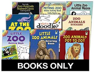 Little ACT Bk Zoo Replen Pack 135 Bks by Dover Publications Inc