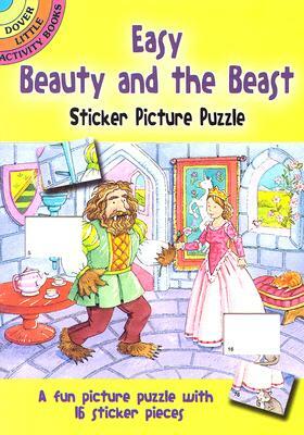 Easy Beauty and the Beast Sticker Picture Puzzle by Cathy Beylon