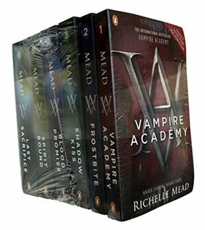 Vampire Academy - 6 Book Collection Pack - Vampire Academy / Frostbite - Shadow Kiss / Blood Promise - Spirit Bound / Last Sacrfice by Richelle Mead