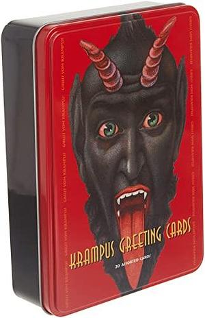 Krampus Greeting Cards by Monte Beauchamp