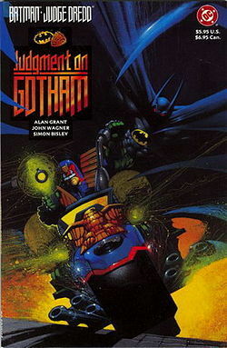Batman/Judge Dredd: Judgment on Gotham by Alan Grant, John Wagner, Simon Bisley
