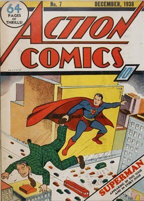 Action Comics (1938-2011) #7 by Fred Schwab, Jerry Siegel