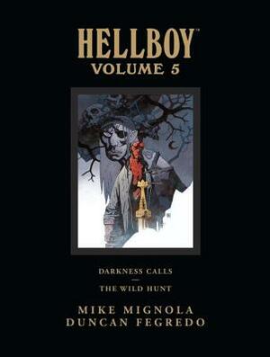 Hellboy Library Edition Volume 5: Darkness Calls and the Wild Hunt by Mike Mignola