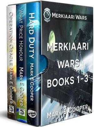 Merkiaari Wars Series #1-3 by Mark E. Cooper
