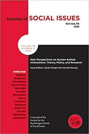 New Perspectives On Human Animal Interactions: Theory, Policy And Research (Journal Of Social Issues) by Harold Herzog, Sarah Knight