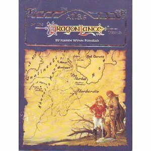 Atlas of the Dragonlance World (Dragonlance Books) by Karen Wynn Fonstad