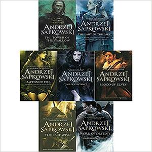 Andrzej Sapkowski Witcher Series 7 Books Collection Set by Andrzej Sapkowski