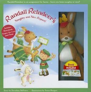 Randall Reindeer's Naughty and Nice Report With Naughty/Nice Cards and Reindeer by Dorothea DePrisco