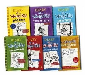 Diary of a Wimpy Kid: Book Set #1-6 + DIY by Jeff Kinney