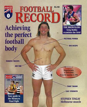 1995 Round 22 Footy Record Hawthorn vs. Geelong by 