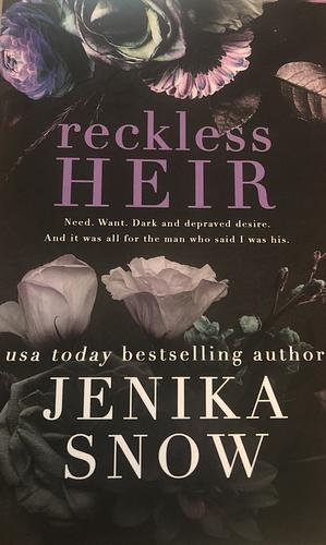 Reckless Heir  by Jenika Snow