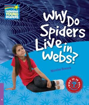 Why Do Spiders Live in Webs? Level 4 Factbook by Nicolas Brasch