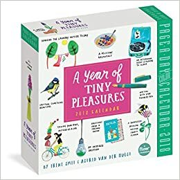 A Year of Tiny Pleasures Page-A-Day Calendar 2018 by Astrid van der Hulst, Irene Smit