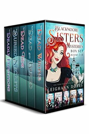 Blackmoore Sisters Cozy Mysteries Box-Set Books 1-5 by Leighann Dobbs