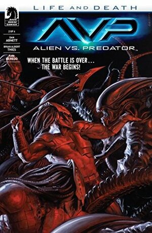 Alien vs. Predator: Life and Death #2 by Dan Abnett, Brian Thies, Rain Beredo