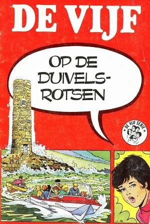 De Vijf op de Duivelsrotsen by Claude Voilier