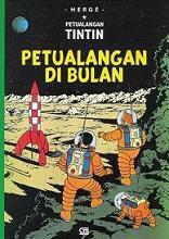 Petualangan Tintin: Petualangan di Bulan by Hergé