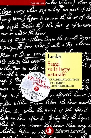 Saggi sulla legge naturale by John Locke, Marta Cristiani
