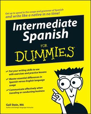 Intermediate Spanish for Dummi by Gail Stein