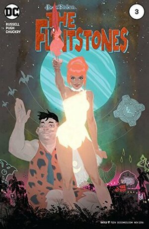 The Flintstones (2016-) #3 by Mark Russell, Chris Chuckry, Ben Caldwell, Steve Pugh
