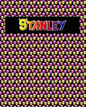 120 Page Handwriting Practice Book with Colorful Alien Cover Stanley: Primary Grades Handwriting Book by Sheldon Franks