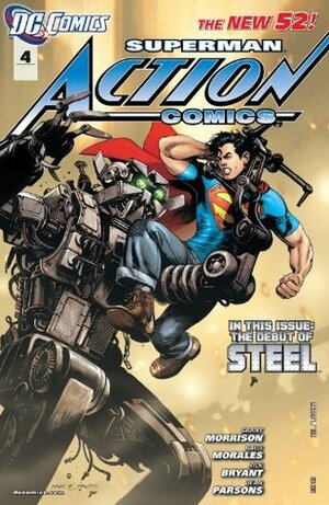 Superman – Action Comics (2011-2016) #4 by Brad Walker, Grant Morrison, Rags Morales, Sholly Fisch