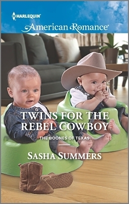 Twins for the Rebel Cowboy by Sasha Summers