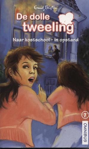 De dolle tweeling: Naar kostschool & In opstand by Enid Blyton