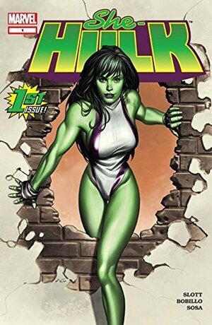 She-Hulk (2004-2005) #1 by Juan Bobillo, Dan Slott, Adi Granov