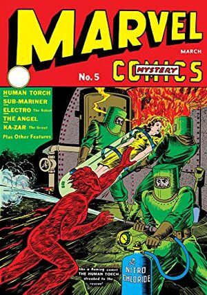 Marvel Mystery Comics #5 by Steve Dahlman, Joe Simon, Ben Thompson, Carl Burgos, Stockbridge Winslow, Alex Schomburg, Paul Gustavson, Bill Everett