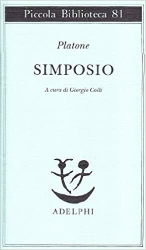 Simposio by Plato, Platone, Giorgio Colli