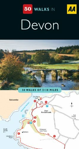 50 Walks in Devon by A.A. Publishing