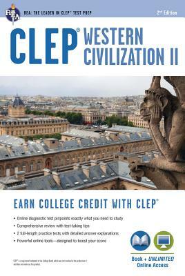 Clep(r) Western Civilization II Book + Online by Preston Jones