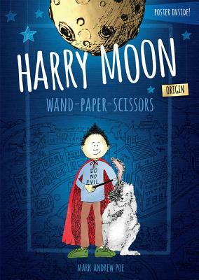 Harry Moon Wand Paper Scissors by Mark Andrew Poe