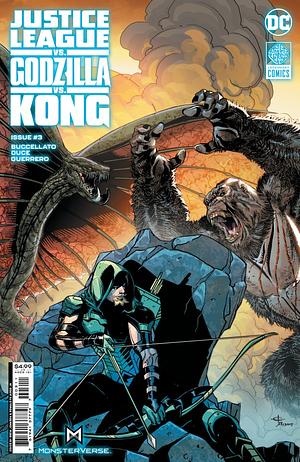 Justice League vs. Godzilla vs. Kong #3 by Brian Buccellato