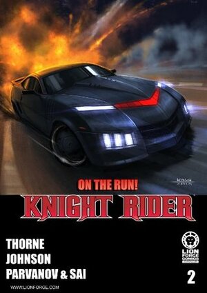 Knight Rider #2 by Jason Johnson, Geoffrey Thorne, Shannon Eric Denton