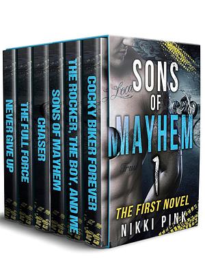 Sons of Mayhem (Complete Series), AWOL, and The Rocker the Boy and Me by Nikki Pink