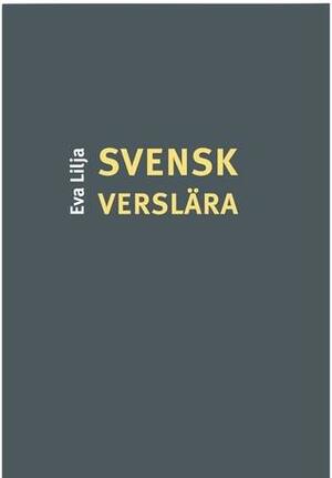 Svensk verslära by Eva Lilja