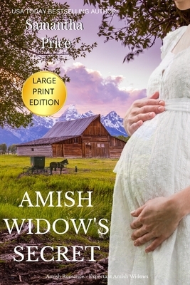 Amish Widow's Secret LARGE PRINT by Samantha Price