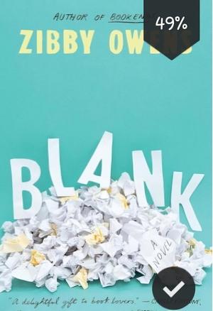 Blank : A Novel by Zibby Owens