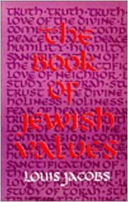 Books of Jewish Values by Louis Jacobs