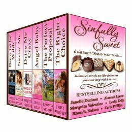 Sinfully Sweet Boxed Set by Carly Phillips, Leslie Kelly, Alannah Lynne, Marquita Valentine, Janelle Denison
