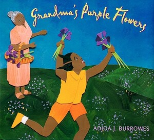 Grandma's Purple Flowers by Adjoa Burrowes